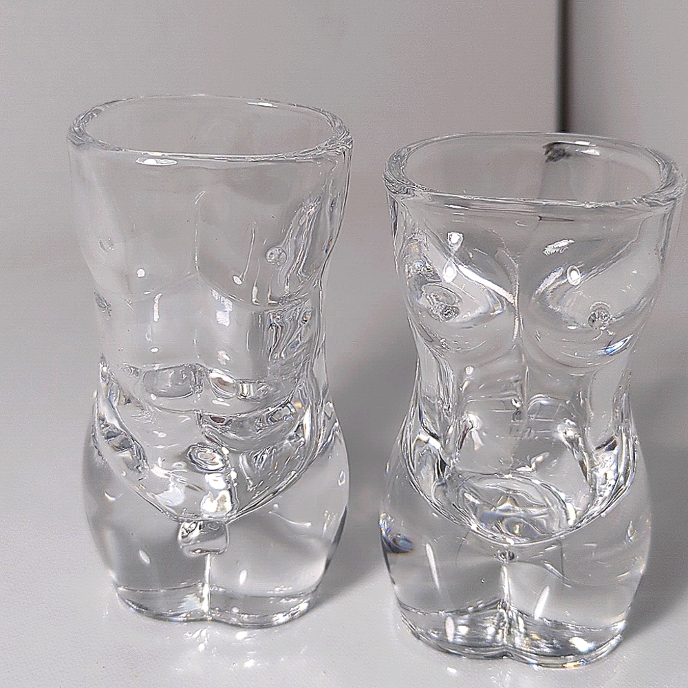 Body Shot Glasses Set of 4 new in box